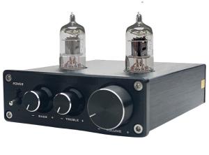 Premium Vintage Vacuum Tube Preamplifier With Volume Treble Bass Control Dial