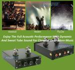 Premium Vintage Vacuum Tube Preamplifier With Volume Treble Bass Control Dial