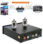 Premium Vintage Vacuum Tube Preamplifier With Volume Treble Bass Control Dial