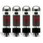 JJ Tesla EL34 Matched Quad Power Tubes