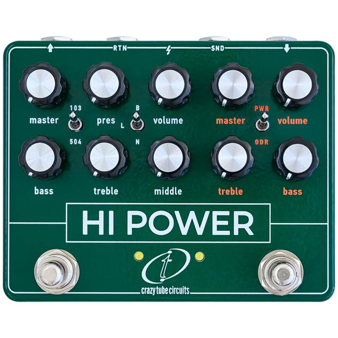 Crazy Tube Circuits Dual Overdrive/Amplifier Simulator Pedal