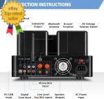 Stereo Class A/B Tube Amplifier