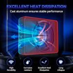 10-Inch 1000W Slim Under Seat Subwoofer with Amplifier