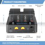 CrBoke Stereo Tube Amplifier with Bluetooth and DAC