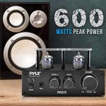 Pyle 600W Bluetooth Tube Amplifier Stereo Receiver