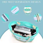 Personalized Canvas Beach Tote Bag for Women