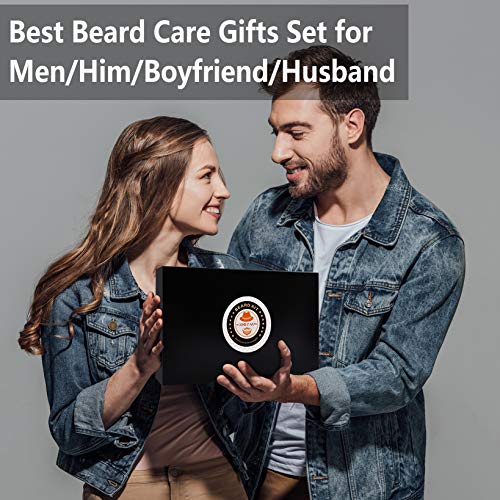 Beard Care Set with Conditioner, Oil, and More
