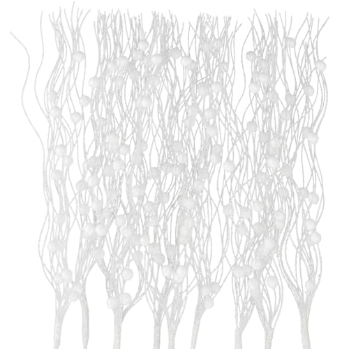 Sparkling Berry Stems for Christmas Tree Decor