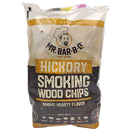 Wood Smoker Chips | Hickory Flavor | 100% Hardwood