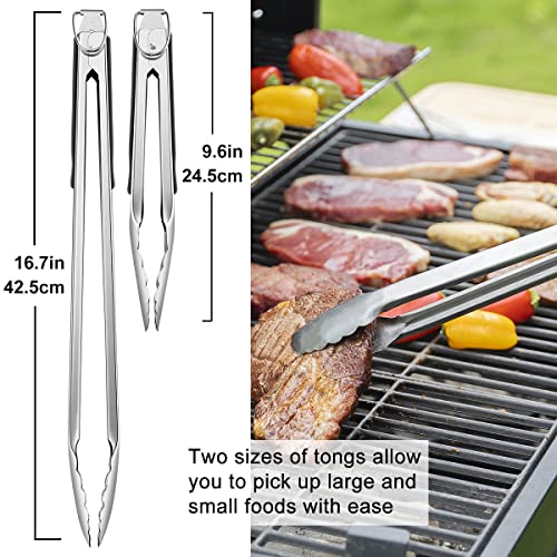 Premium Stainless Steel BBQ Grill Tools Set