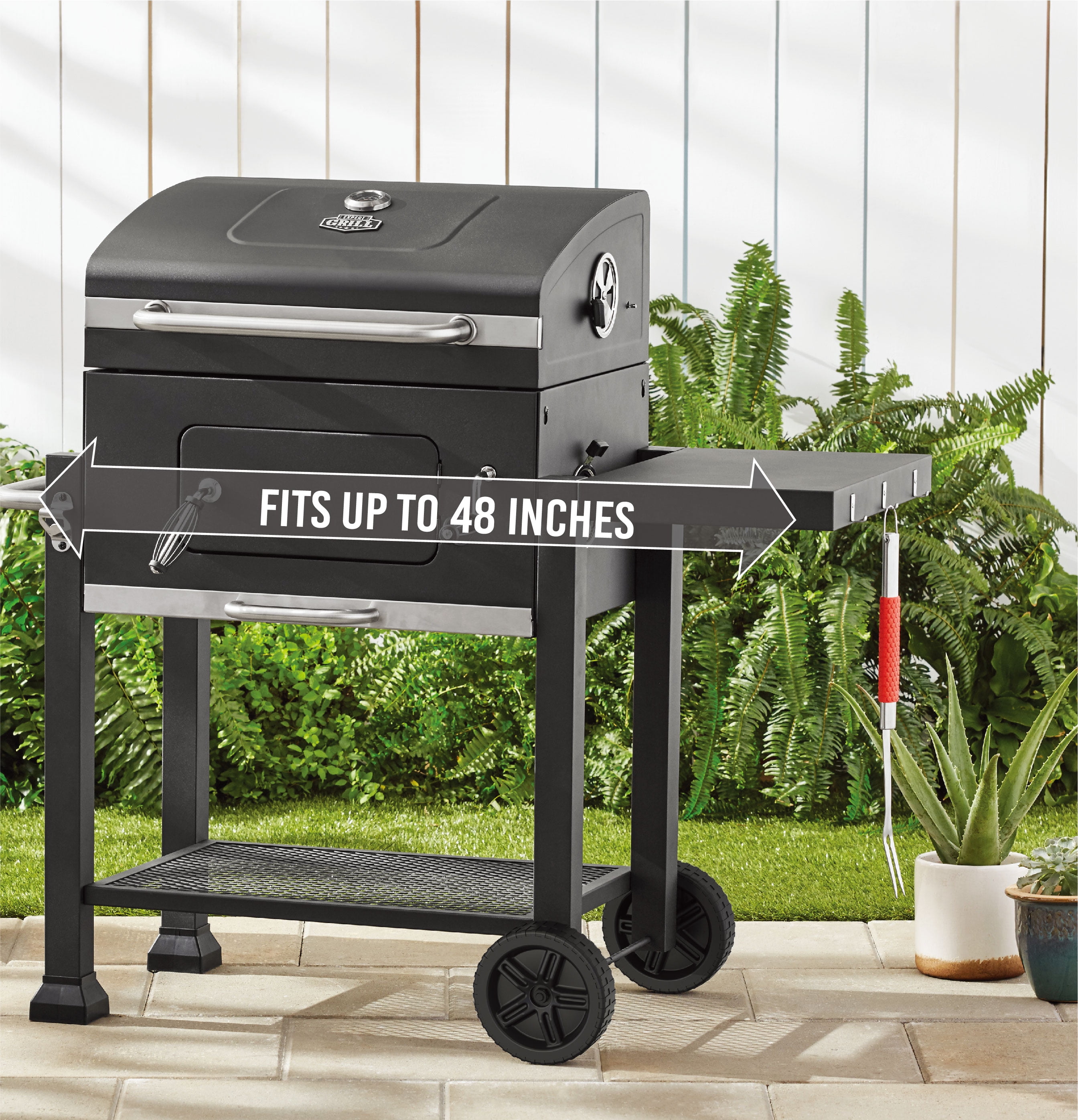 Heavy Duty Charcoal Grill Cover by Expert Grill