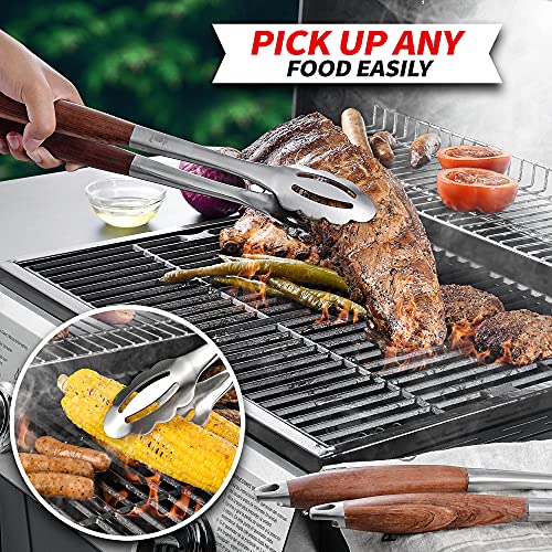 GRILAZ Rose Wood BBQ Grilling Tools Set