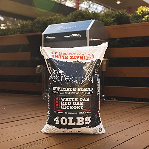 recteq Premium Hardwood Grill Smoker Pellet Blend, 40lb