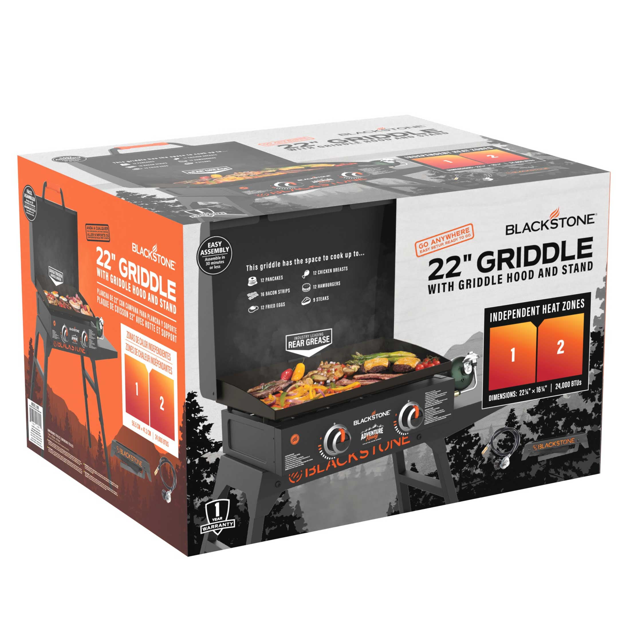 Blackstone 22" Adventure Ready Griddle with Stand