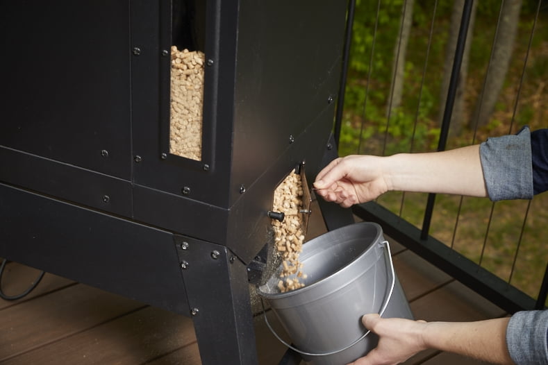 Bronze Pit Boss Wood Pellet Vertical Smoker