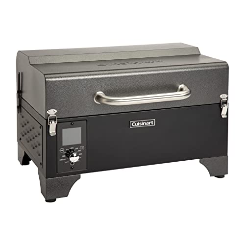 Cuisinart Portable Wood Pellet Grill: Black & Dark Gray