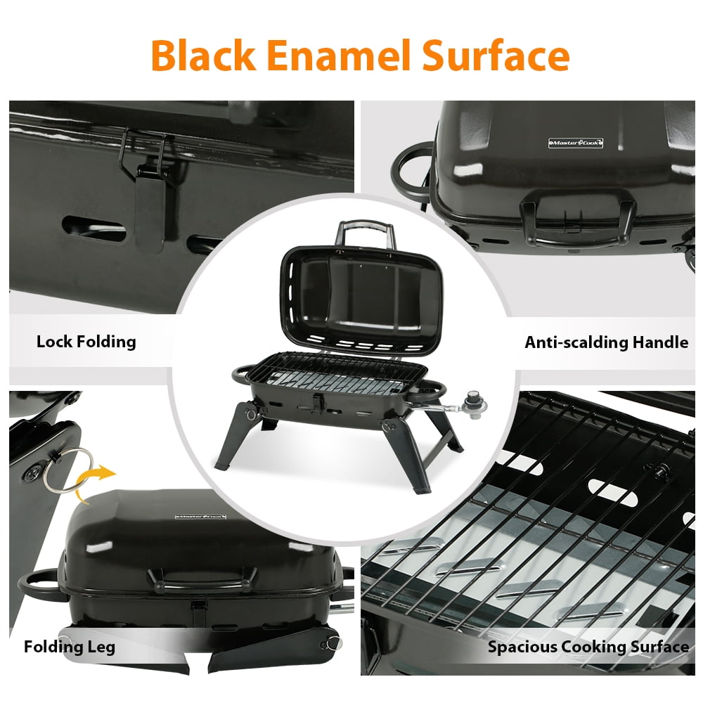 Porta-Chef 18" Propane Grill with Foldable Tabletop