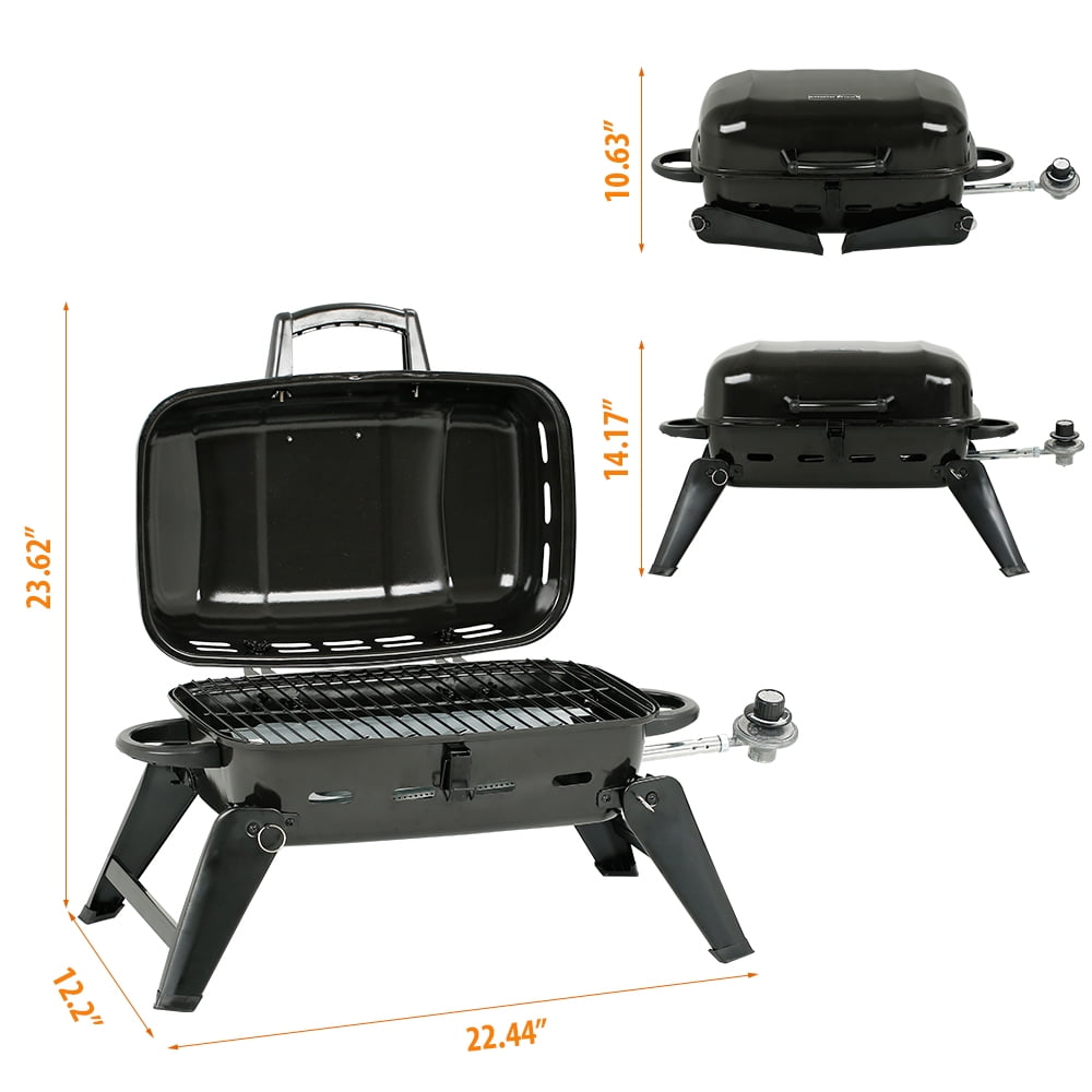Porta-Chef 18" Propane Grill with Foldable Tabletop