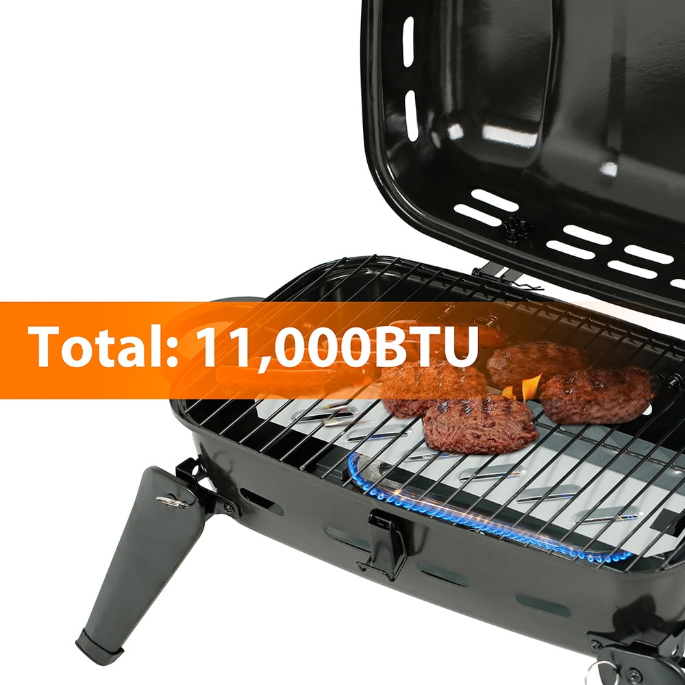 Porta-Chef 18" Propane Grill with Foldable Tabletop