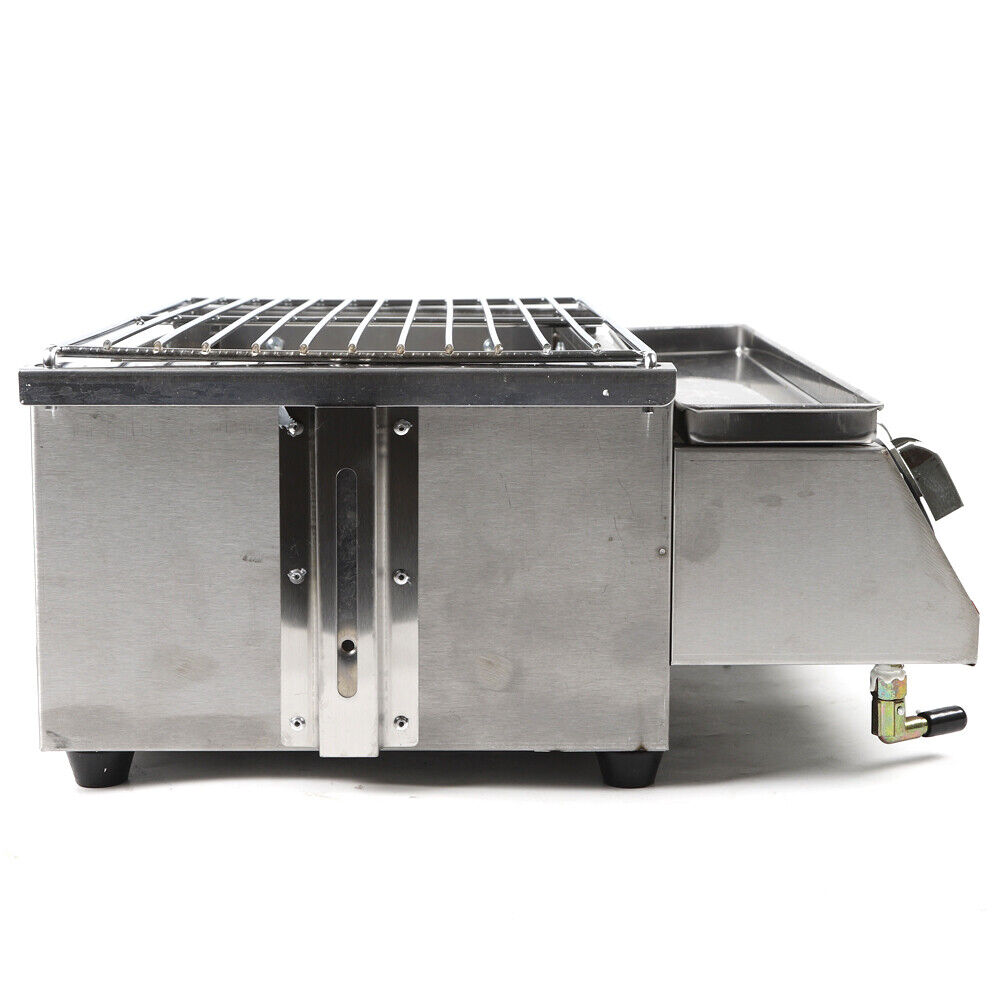Outdoor BBQ Grill with Infrared, 3 Burners