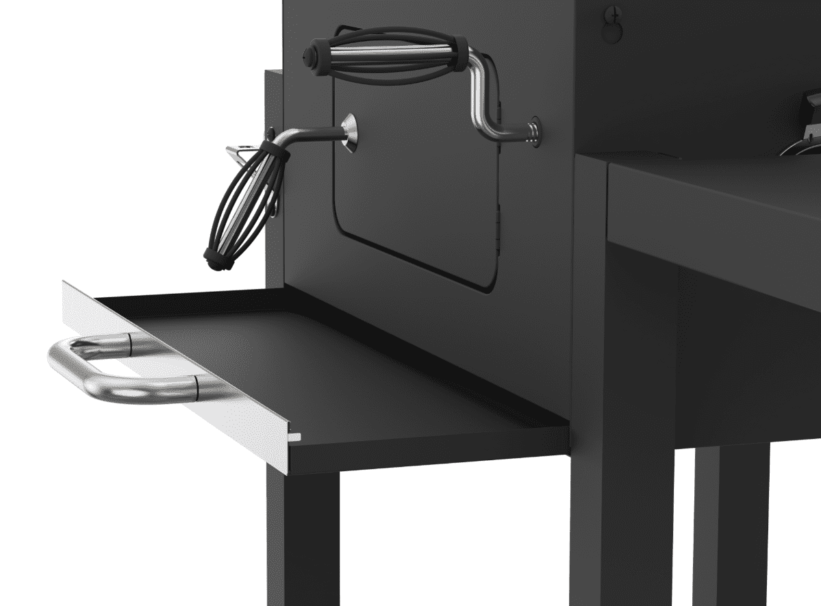 24-Inch Black Heavy Duty Charcoal Grill