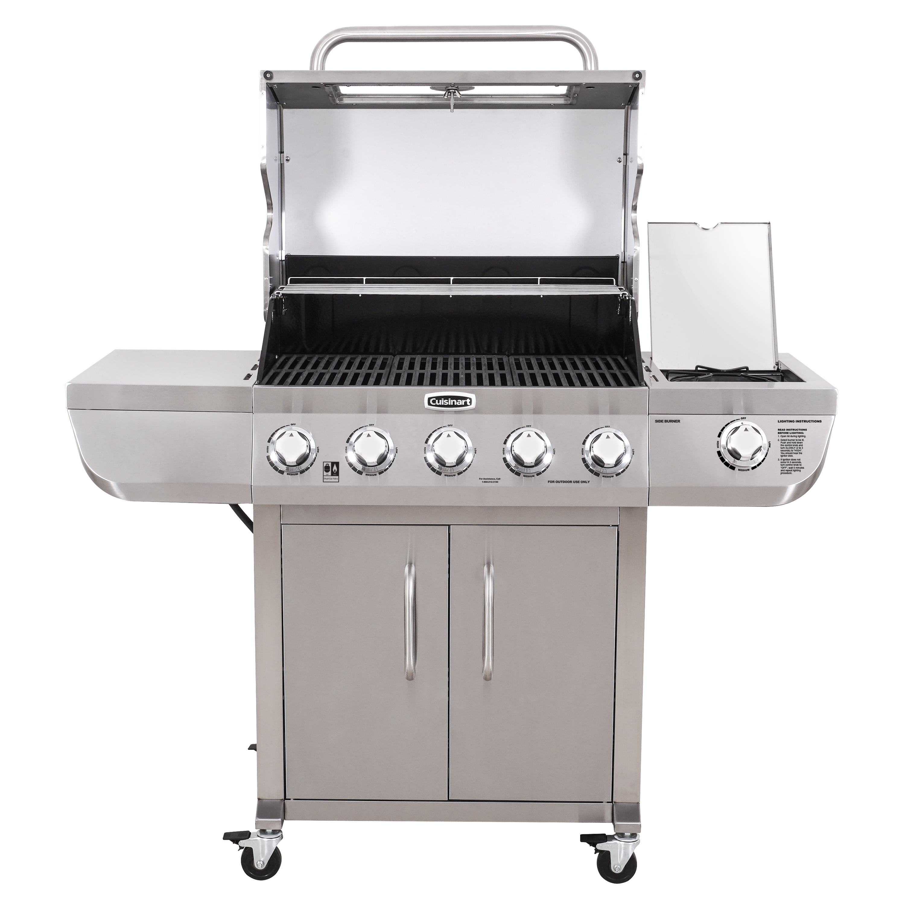 Cuisinart 5-Burner Dual Fuel BBQ Grill