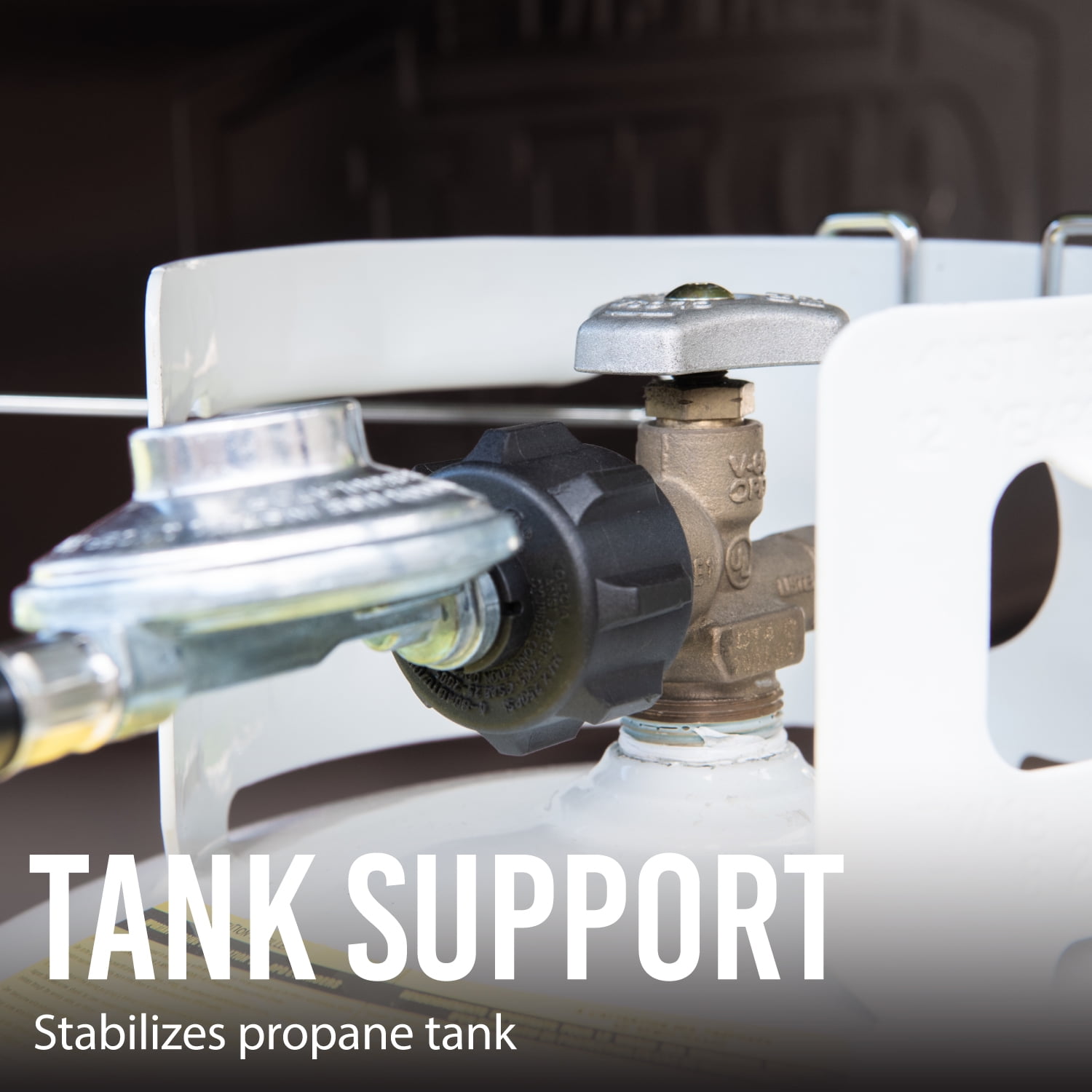 6 Burner Propane Gas Grill, Blue