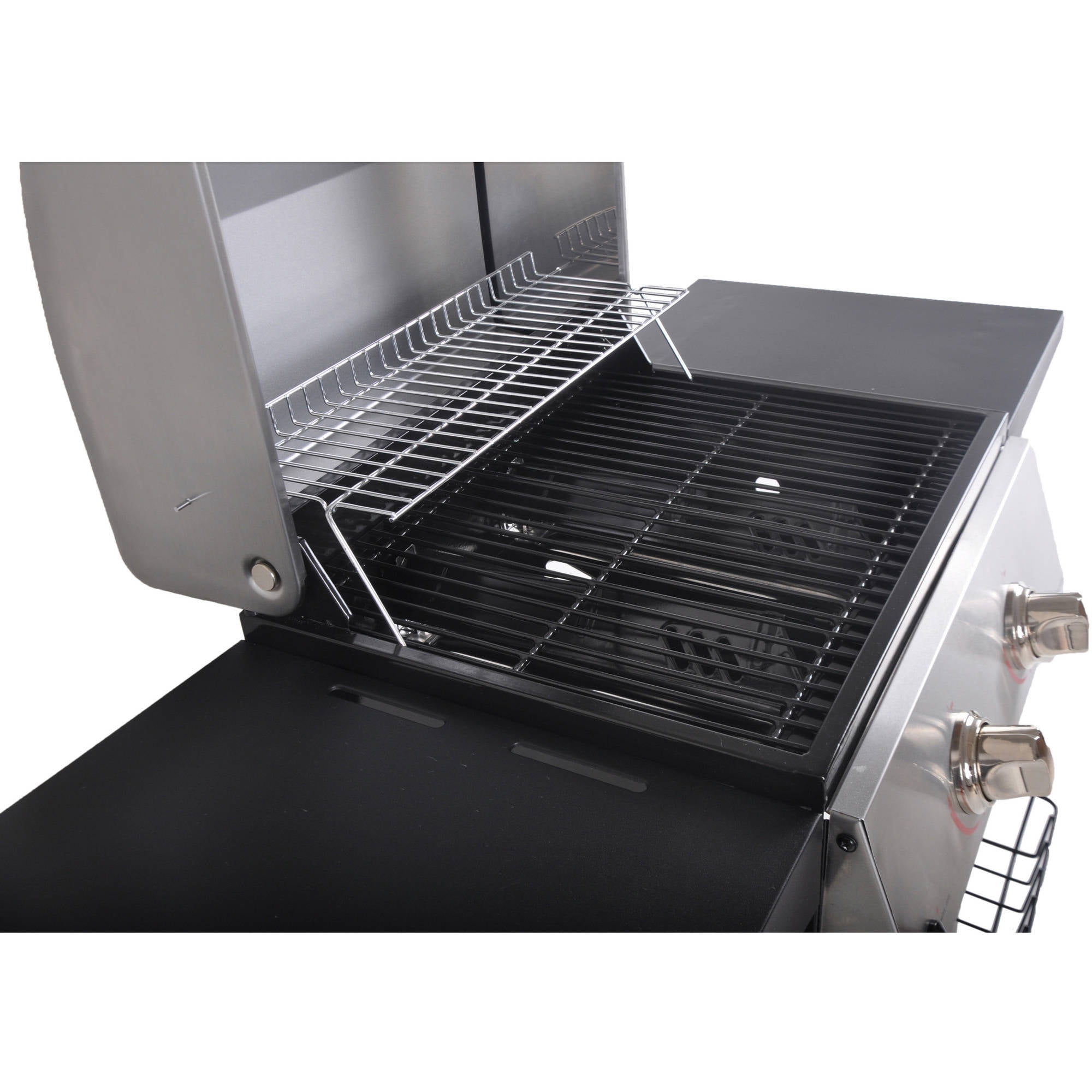 RevoAce Stainless & Black 2-Burner Propane Grill