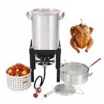 CreoleFeast 30 Qt. Turkey & 10 Qt. Fish Fryer