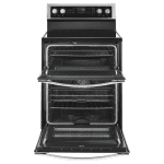 Whirlpool 30” Double Oven Gas Range Stove, Stainless Steel