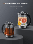 FOHERE Electric Tea Kettle with Temperature Control