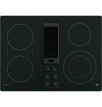GE Profile Series Electric Cooktop, 30", Black