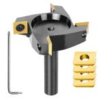 SpeTool 4-Wing Carbide Spoilboard Router Bit 1/2" Shank