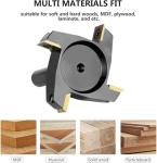 SpeTool 4-Wing Carbide Spoilboard Router Bit 1/2" Shank