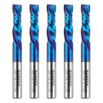 ZahyoX 1/4" Up Down Spiral Router Bit Set