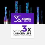 ZahyoX 1/4" Up Down Spiral Router Bit Set