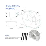 500W ER16 CNC Spindle Motor Kit