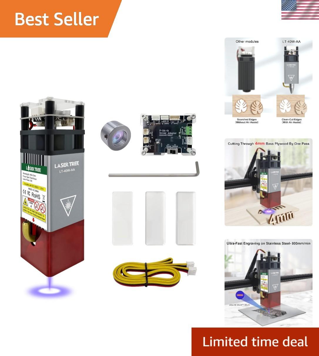 5000mW Laser Engraving Module with Heat Dissipation