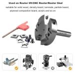 SICWOOD Slab Flattening Router Bit 2.5" Diameter