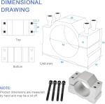 500W ER11 Brushed CNC Spindle Motor Kit