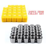 24-Piece ER40 High Precision Collet Set