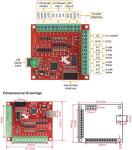 4 Axis Nema23 Stepper Motor CNC Kit