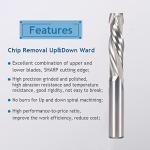 1/4" Up Down Compression Router Bit for CNC