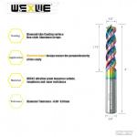 WEXWE Tools 3/8” Extra Long End Mill Bits