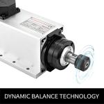 220V 3KW Air Cooled CNC Spindle Motor Kit