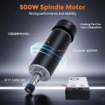 500W ER11 High-Speed CNC Spindle Motor Kit