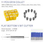 Daedalus CNC Spindle Motor Kit, 1.5KW, ER16
