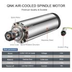 QNK 2.2KW Air Cooled CNC Spindle Motor 24000RPM
