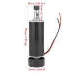 500W High-Speed CNC Spindle Motor ER11 12000 RPM