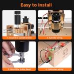 500W ER11 High-Speed CNC Spindle Motor Kit